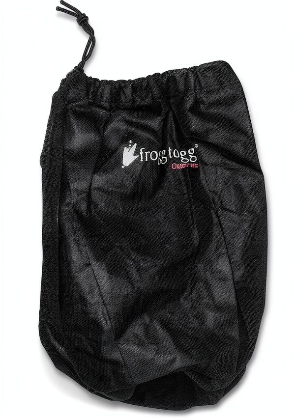 FROGG TOGGS Classic Waterproof Drawstring Cinch Sack Black One Size-0